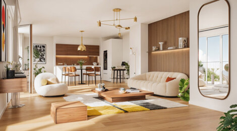 Programme immobilier neuf Les Terrasses de Chantegrillet - Sainte-Foy-lès-Lyon à proximité du Vallon des Sources (69110) - Référence : 16098