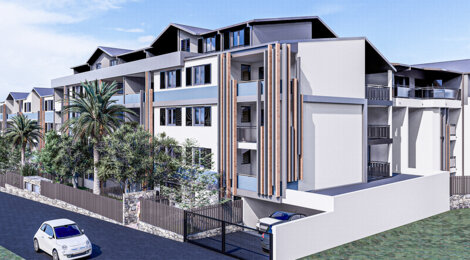 Programme immobilier neuf Résidence Les Jardins d'Antares - Sainte-Marie à deux pas des  écoles (97438) - Référence : 13570