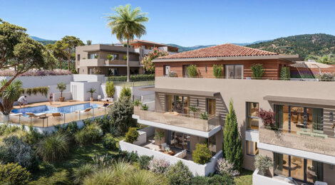 Programme immobilier neuf Panorama B - Sainte-Maxime à proximité du  Massif des Maures (83120) - Référence : 16406
