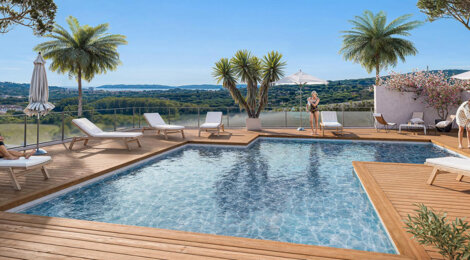 Programme immobilier neuf Panorama B - Sainte-Maxime à proximité du  Massif des Maures (83120) - Référence : 16406