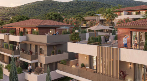 Programme immobilier neuf Panorama B - Sainte-Maxime à proximité du  Massif des Maures (83120) - Référence : 16406