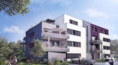 Programme immobilier neuf L'EDEN - Sainte-Ruffine : appartements neufs lumineux avec terrasses et architecture contemporaine (57130) - Référence : 200