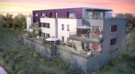 Programme immobilier neuf L'EDEN - Sainte-Ruffine : appartements neufs lumineux avec terrasses et architecture contemporaine (57130) - Référence : 200