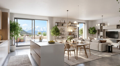 Programme immobilier neuf VILLA PANORAMA - Sallanches au cœur du pays du Mont-Blanc (74700) - Référence : 18319