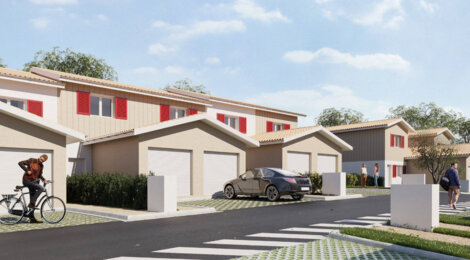 Programme immobilier neuf Villas des côteaux - Salleboeuf proche du cœur de ville (33370) - Référence : 14998