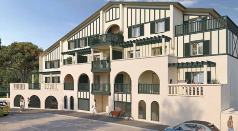 Programme immobilier neuf Villa Pelïou - Sanguinet à deux pas du lac résidence moderne proche Bassin d’Arcachon (40460) - Référence : 17195
