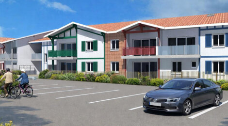 Programme immobilier neuf BORNEA - Sanguinet proche lac et Bassin (40460) - Référence : 14052