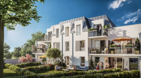 Programme immobilier neuf VILLA HELOISE - Sannois : Appartements studio–T4 avec jardins, sécurité Vigik et luminosité à 700 mètres du centre-ville (95110) - Référence : 12142