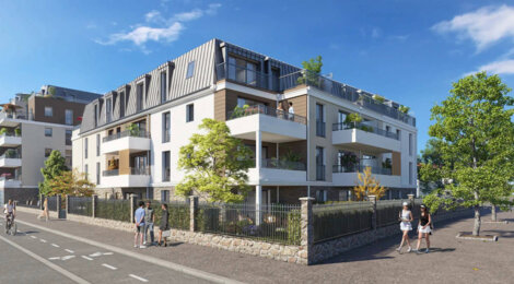 Programme immobilier neuf EQUILIA - Sartrouville à quelques minutes en voiture du RER A et Transilien J (78500) - Référence : 16345