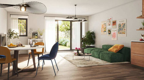 Programme immobilier neuf VOLTIGE - Sartrouville : Appartements studio–T4 avec terrasses, parking sécurisé et proximité commerces (78500) - Référence : 14646