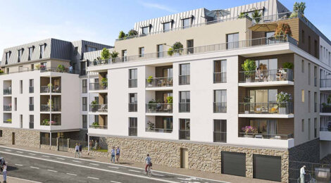 Programme immobilier neuf VOLTIGE - Sartrouville : Appartements studio–T4 avec terrasses, parking sécurisé et proximité commerces (78500) - Référence : 14646