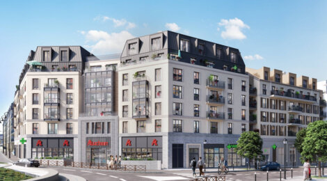 Programme immobilier neuf CENTRAL JAU.BERT - Sartrouville centre proche du RER A et du Transilien L (78500) - Référence : 16300