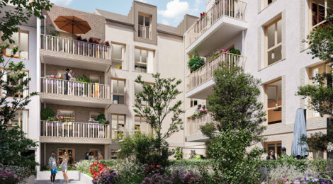 Programme immobilier neuf CENTRAL JAU.BERT - Sartrouville centre proche du RER A et du Transilien L (78500) - Référence : 16300