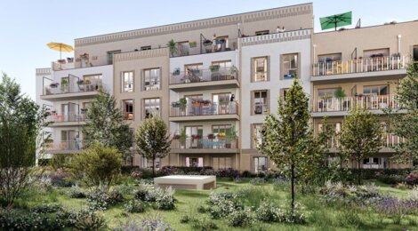 Programme immobilier neuf CENTRAL JAU.BERT - Sartrouville centre proche du RER A et du Transilien L (78500) - Référence : 16300