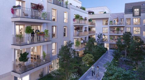 Programme immobilier neuf CENTRAL JAU.BERT - Sartrouville centre proche du RER A et du Transilien L (78500) - Référence : 16300