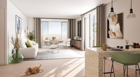 Programme immobilier neuf CENTRAL JAU.BERT - Sartrouville centre proche du RER A et du Transilien L (78500) - Référence : 16300