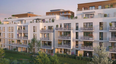 Programme immobilier neuf CARRE PASTEUR - Sartrouville proche du RER A et du Transilien L à 10 min de la Défense (78500) - Référence : 16346
