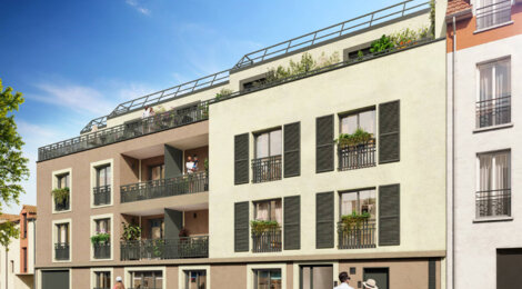 Programme immobilier neuf QUAI SARTORI - Sartrouville proche RER A à 22 min de Paris (78500) - Référence : 16200