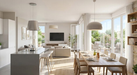 Programme immobilier neuf Carré des Arts - Sartrouville résidence contemporaine proche Paris (78500) - Référence : 17435