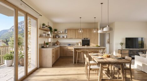 Programme immobilier neuf Nouvelle Résidence - Sassenage appartements avec vues sur le Vercors (38360) - Référence : 18019