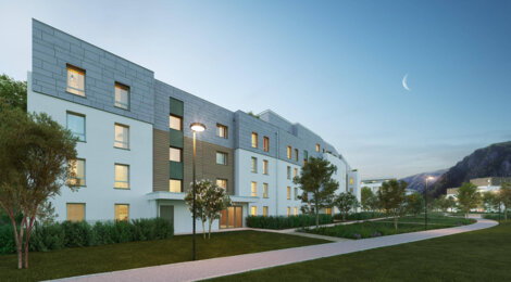 Programme immobilier neuf Résidence Chamarande - Sassenage : appartements neufs du 2 au 5 pièces près du Tram A de la Poya (38360) - Référence : 14848