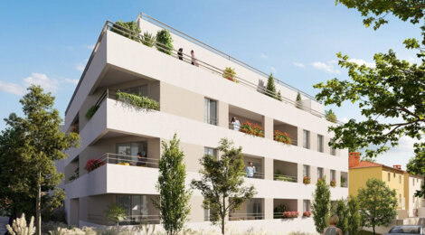 Programme immobilier neuf ICONIC - Sathonay-Camp : 28 appartements neufs T2–T5 proche du Parc Le Haut de la Combe (69580) - Référence : 15863