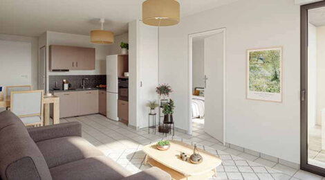 Programme immobilier neuf RSS LES REFLETS - Saumur résidence sénior à deux pas  du château (49400) - Référence : 11311