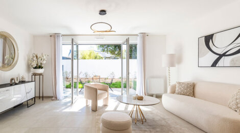 Programme immobilier neuf Le Domaine des iris - Duplex & Maisons - Sautron aux portes de Nantes (44880) - Référence : 15543