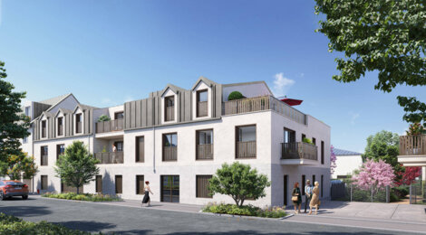 Programme immobilier neuf Le Domaine des iris - Sautron centre-ville proche parc de la Linière (44880) - Référence : 11501