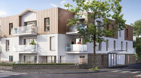 Programme immobilier neuf ELEA - Sautron proche du centre commercial du Cormier (44880) - Référence : 15540