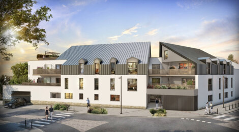 Programme immobilier neuf Eloge - Sautron résidence neuve proche commodités (44880) - Référence : 17250