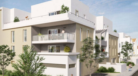 Programme immobilier neuf Naturea - Sauvian : appartements neufs du 1 au 4 pièces en quartier des Moulières (34410) - Référence : 15121