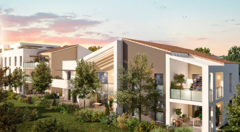 Programme immobilier neuf Arborea - Sauvian : Appartements T2–T4 avec terrasses, jardins privatifs et proximité centre du village (34410) - Référence : 14640