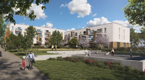 Programme immobilier neuf LES BALCONS D'HYGIE - Résidence Seniors - LMNP - Savenay résidence seniors au cœur de la ville (44260) - Référence : 15533
