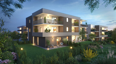 Programme immobilier neuf CLOS DE LA COURONNE - Saverne à proximité centre-ville et commerces (67700) - Référence : 13045