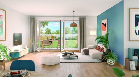 Programme immobilier neuf La Résidence du Chateau -  Savigny-le-Temple : appartements neufs du studio au 5 pièces proche Carré Sénart (77176) - Référence : 15412
