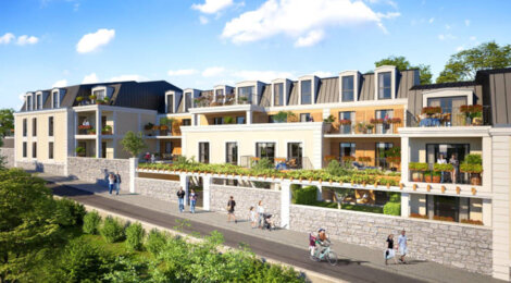 Programme immobilier neuf Résidence Chamberlin - Savigny-sur-Orge : Appartements du studio au T4 avec balcons, terrasses et parking sous-sol proche du RER C (91600) - Référence : 3059