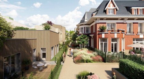 Programme immobilier neuf LES ALLEES MARIE-LOUISE - Sceaux réhabilitation proche du RER B vers Paris (92330) - Référence : 16161