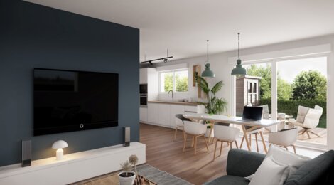 Programme immobilier neuf Les duos du cœur de Vigne - Scharrachbergheim-Irmstett : Appartements T3–T5 avec terrasses, jardins privatifs et proximité vignes (67310) - Référence : 7059