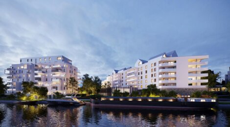 Programme immobilier neuf Meridien - Schiltigheim : 148 appartements neufs proche du quartier d’affaires du Wacken (67300) - Référence : 7457