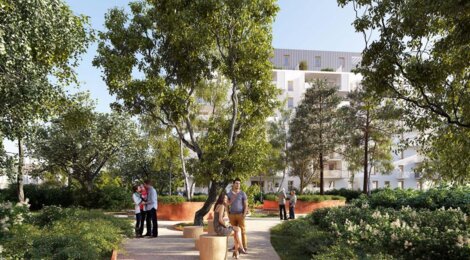 Programme immobilier neuf Meridien - Schiltigheim : 148 appartements neufs proche du quartier d’affaires du Wacken (67300) - Référence : 7457