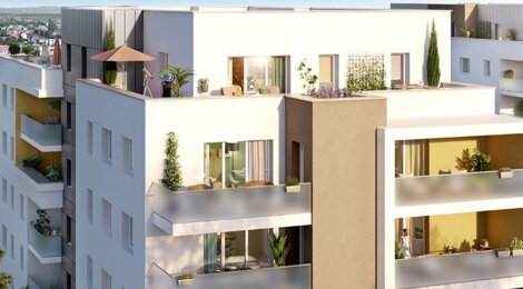 Programme immobilier neuf Les Promenades Gutenberg - Schiltigheim : Appartements T2–T5 avec terrasses, forêt urbaine et proximité Eurométropole (67300) - Référence : 7013