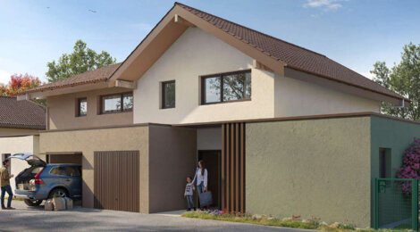 Programme immobilier neuf SOURCE BLEUE - Sciez cadre naturel proche Genève entre lac et montagnes (74140) - Référence : 17480