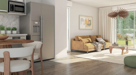Programme immobilier neuf SOURCE BLEUE - Sciez cadre naturel proche Genève entre lac et montagnes (74140) - Référence : 17480