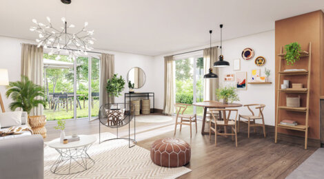 Programme immobilier neuf Les Claires Demeures - Scionzier cœur de ville proche gare de Cluses (74950) - Référence : 17699