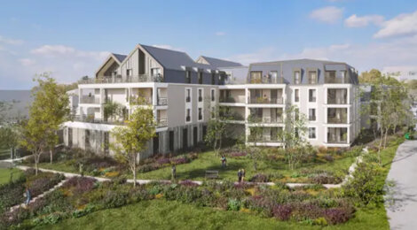 Programme immobilier neuf Le Clos Anjou Bleu - Segré-en-Anjou centre-ville et cadre résidentiel verdoyant (49500) - Référence : 18511