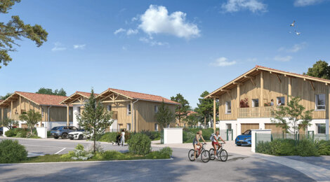 Programme immobilier neuf TERRE DES LANDES - Seignosse maisons neuves au cœur de Lenguilhem (40510) - Référence : 17694