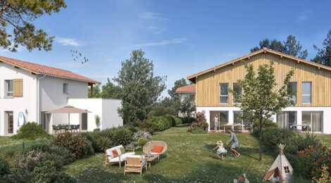 Programme immobilier neuf TERRE DES LANDES - Seignosse maisons neuves au cœur de Lenguilhem (40510) - Référence : 17694