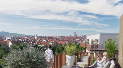 Programme immobilier neuf LES REMPARTS - Sélestat adresse d'exception avec vues sur les Berges de l’Ill (67600) - Référence : 14005