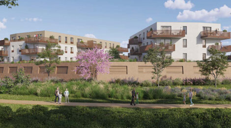Programme immobilier neuf LES REMPARTS - Sélestat adresse d'exception avec vues sur les Berges de l’Ill (67600) - Référence : 14005